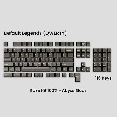 Awekeys Wild Ice Metal Keycaps Set