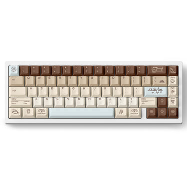 FBB Otter Coffee PBT Keycap Set