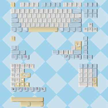 FBB Alice in Wonderland PBT Keycap Set