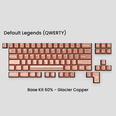 Awekeys Wild Ice Metal Keycaps Set