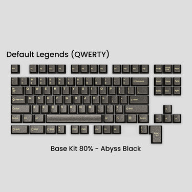 Awekeys Wild Ice Metal Keycaps Set