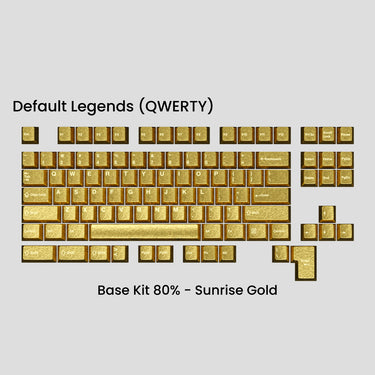 Awekeys Wild Ice Metal Keycaps Set