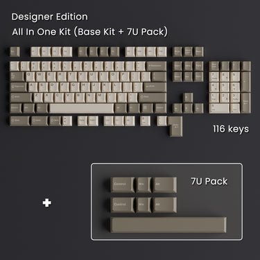 Awekeys Retro80s Metal Keycap Set
