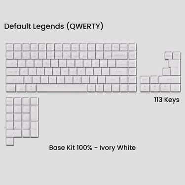 Awekeys Air Low-Profile Metal Keycaps