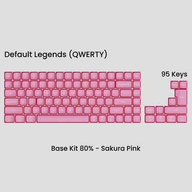 Awekeys Air Low-Profile Metal Keycaps