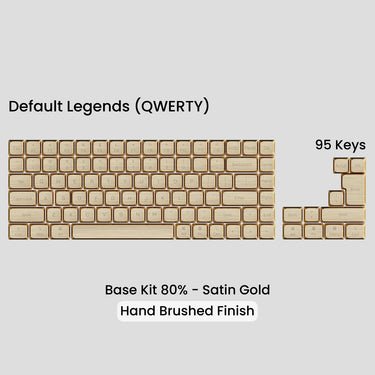 Awekeys Air Low-Profile Metal Keycaps