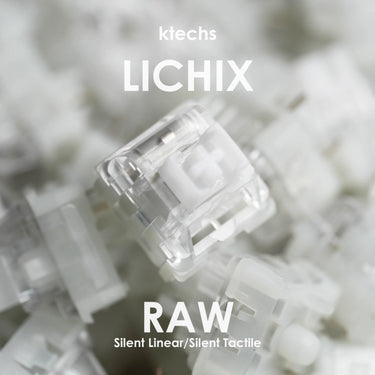LICHICX Raw Silent Linear/Tactile Switch