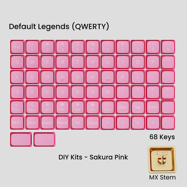 Awekeys Air Low-Profile Metal Keycaps