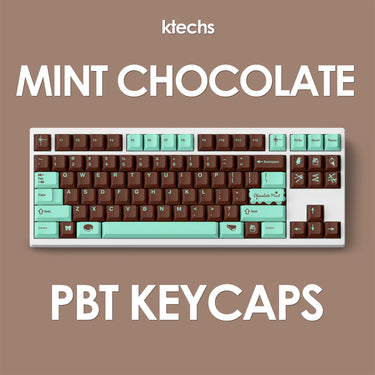 FBB Mint Chocolate PBT Keycap Set