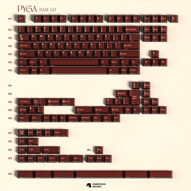 PBTFans Pyga Keycap set