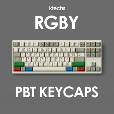 FBB RGBY PBT Keycap Set