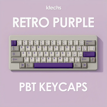 FBB Retro Purple PBT Keycap Set