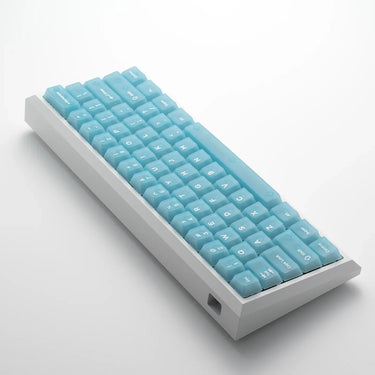 Translucent Light Blue Keycaps