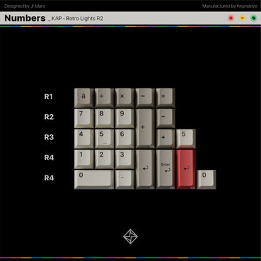 Keyreative KAP Retro Lights R2