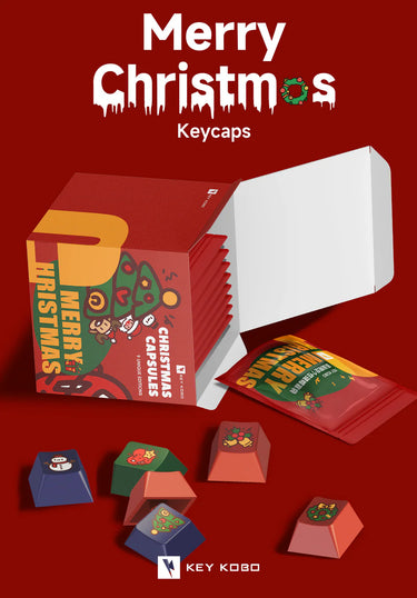 Keykobo Christmas Capsules PBT Artisan Keycaps