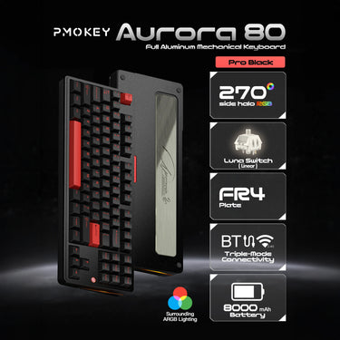 PMOKEY Aurora 80 Keyboard Kit
