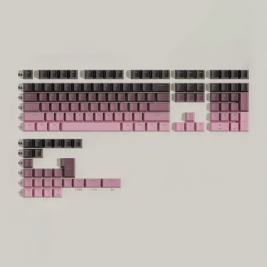 Blackberry Shinethrough Keycaps