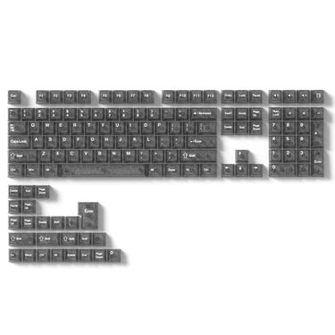 Black Carbon Fiber Style Keycaps