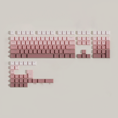 Rouge Shinethrough Keycaps