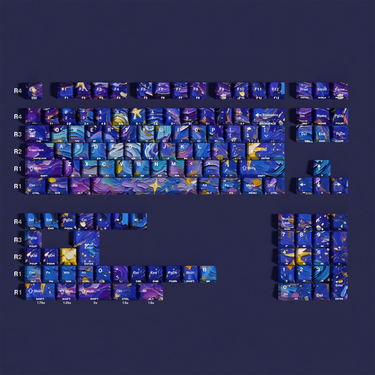 Starry Sky V5 Keycaps