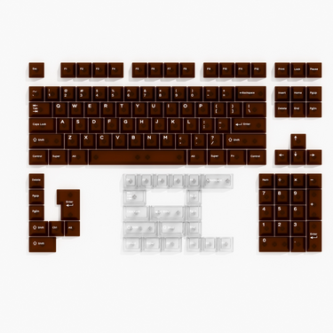 Translucent Wine Red Keycaps