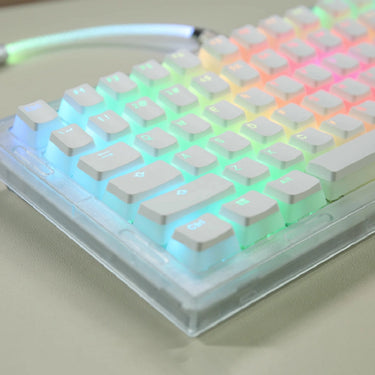 White Pudding Keycaps