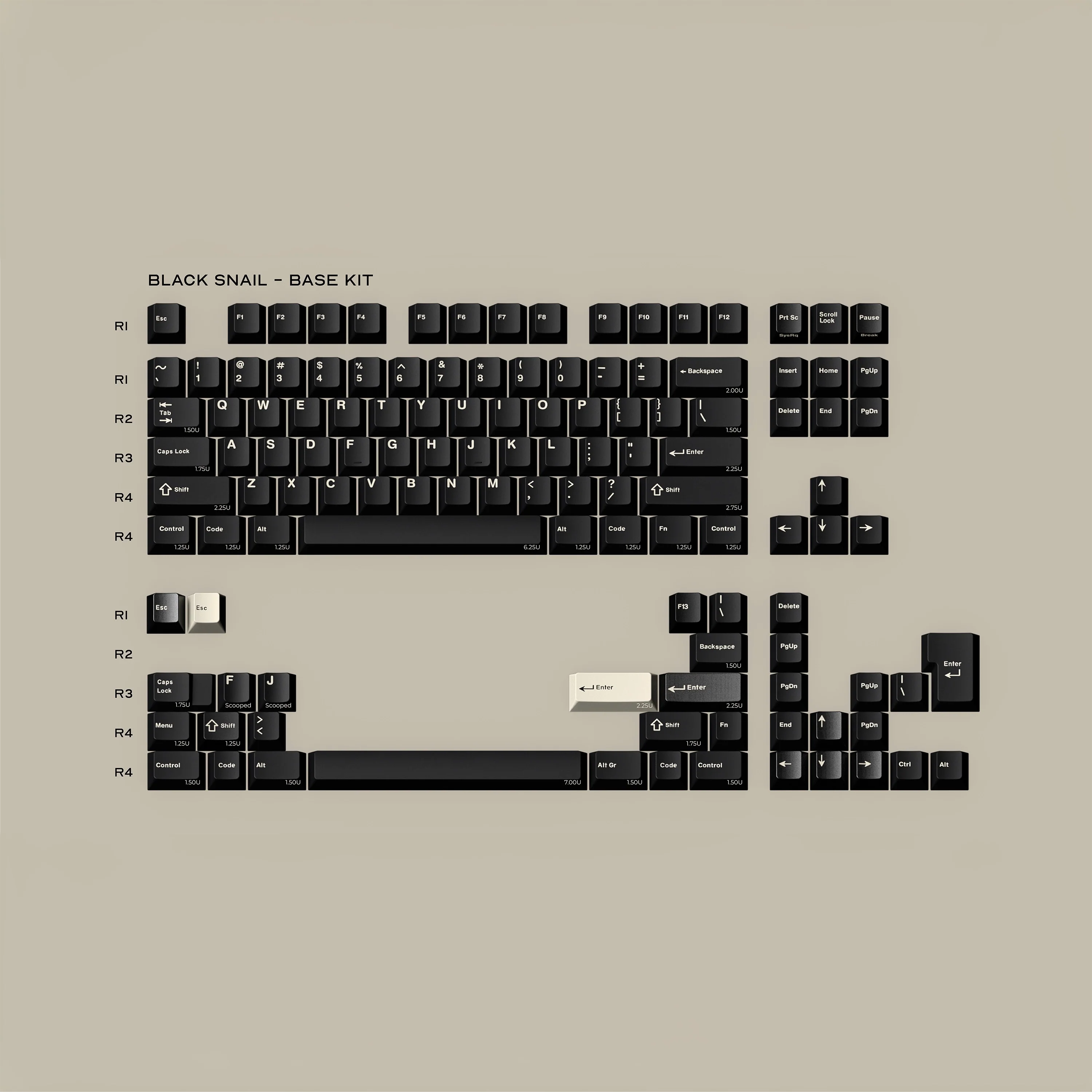 GMK Black Snail – ktechs GMK Black Snail – ktechs