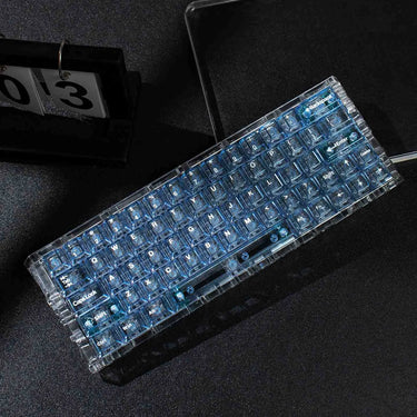 Sky Blue Crystal Keycaps