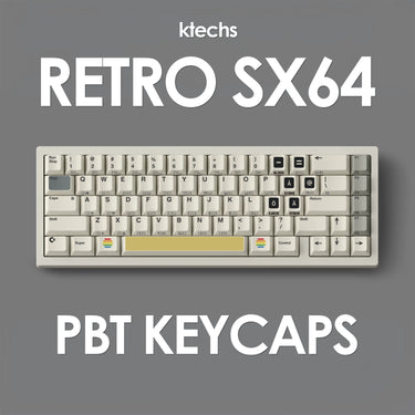 FBB Retro SX64 PBT Keycap Set