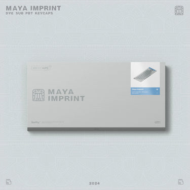 Nuphy Maya Imprint nSA Dye-sub PBT Keycaps