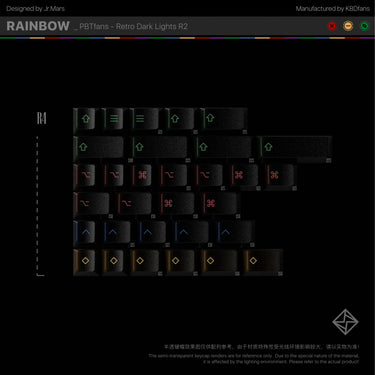 PBTFans Retro Dark Lights R2