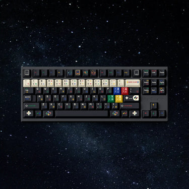 FBB SFC 1990 Dark Base PBT Keycap Set