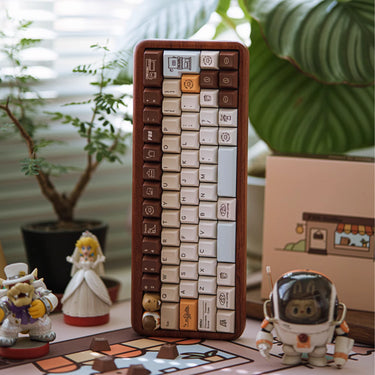 FBB Otter Coffee PBT Keycap Set