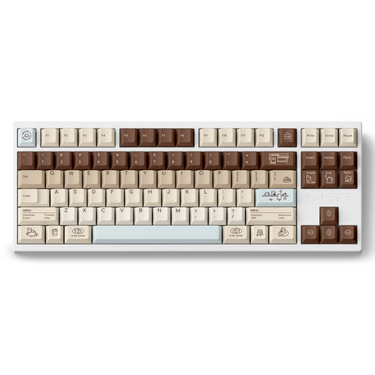 FBB Otter Coffee PBT Keycap Set