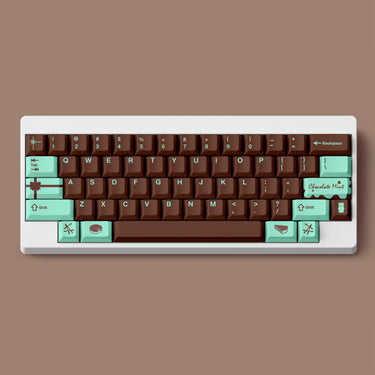 FBB Mint Chocolate PBT Keycap Set