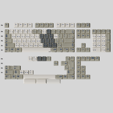 FBB FK201 Retro PBT Keycap Set