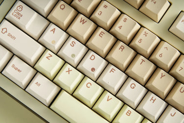 QK Pearl Milk Tea Keycaps