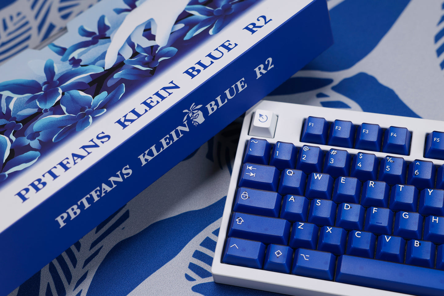 PBTFans Klein Blue R2 Keycap set [Pre-order]
