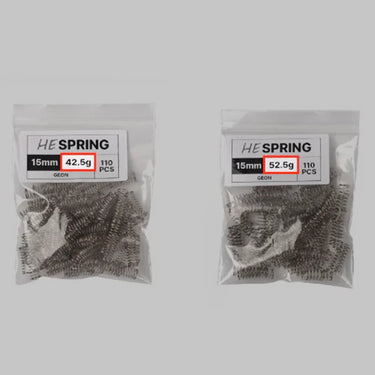 GEON Pingless HE Compatibility Springs 15mm