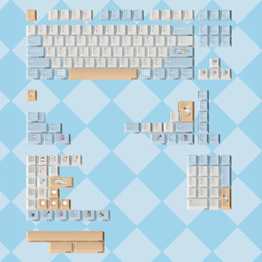 FBB Alice in Wonderland PBT Keycap Set