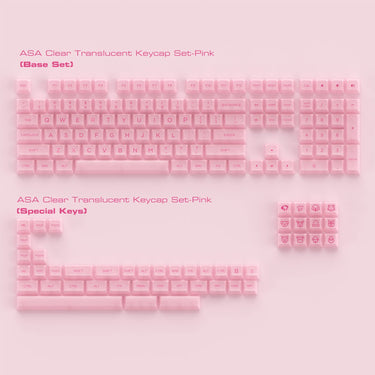 ASA Clear Keycaps [Assorted colors]