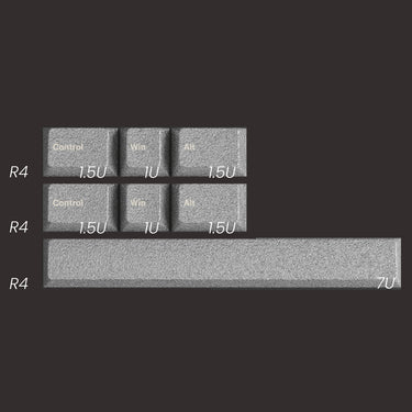 Awekeys Moonlanding Metal Keycap Set