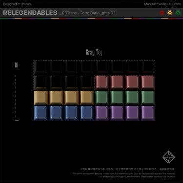 PBTFans Retro Dark Lights R2