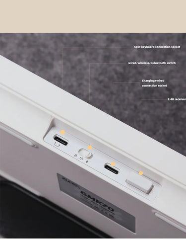 GMK70 Split Keyboard Kit