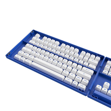 Blue on White Keycap Set(197-Key)