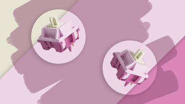 Creamy Purple Pro V3 Tactile Switches