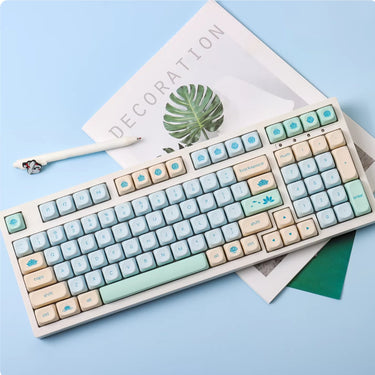 MOA Blue Lotus Keycaps