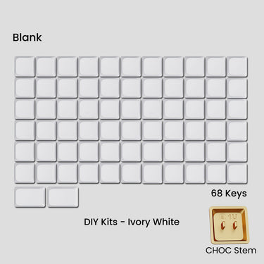 Awekeys Air Low-Profile Metal Keycaps (Choc Stems)