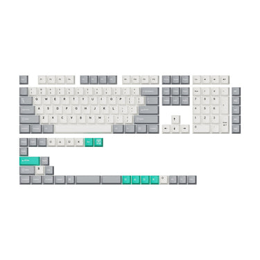 Keychron White Mint Double-Shot PBT Keycaps