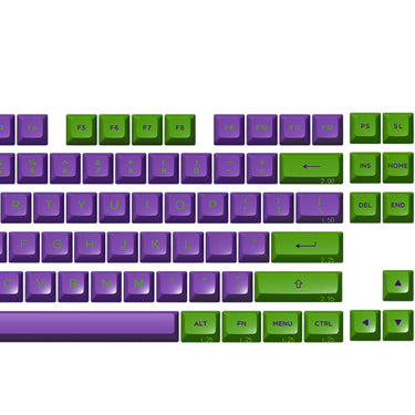 EVA-01 Themed Keycap Set(158-Key)